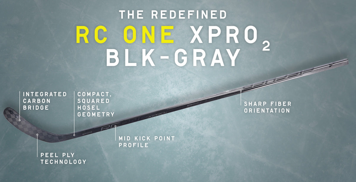 RC One XPRO 2 Composite Grip Hockey Stick - Features