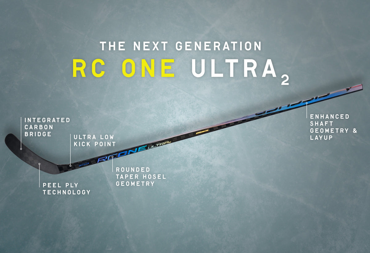 RC One ULTRA 2 Composite Grip Hockey Stick - Senior - Features