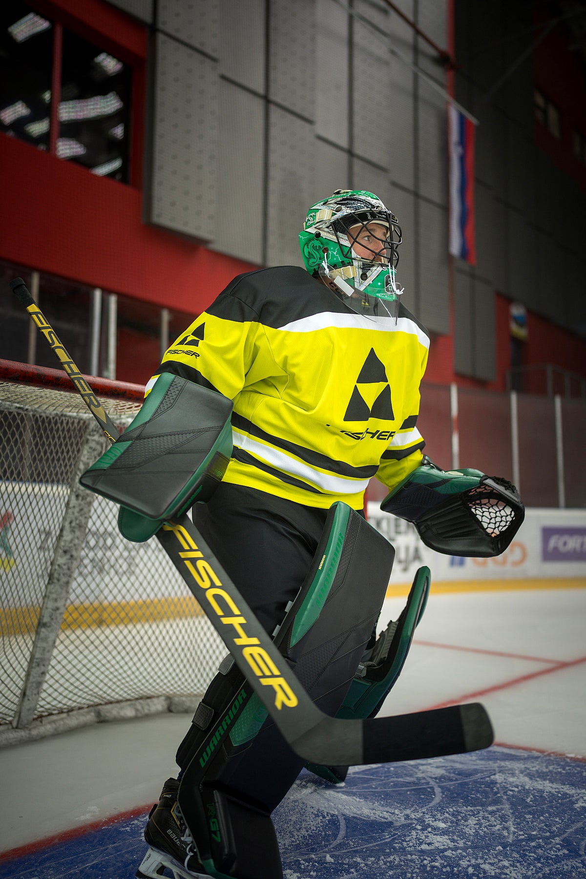 CT850 Pro Hockey Gloves - Junior action lifestyle photo 2